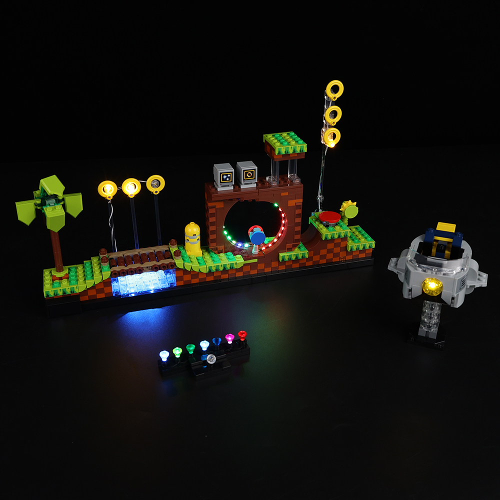 Led Light Kit For 21331 Sonic  - đánh giá và giá Model Kit Sonic