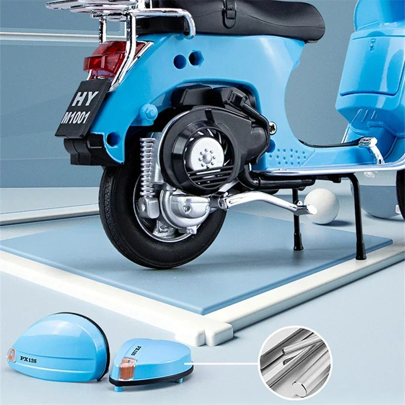 1:10 PX125 Alloy Leisure Motor - đánh giá và giá Model Kit Vespa