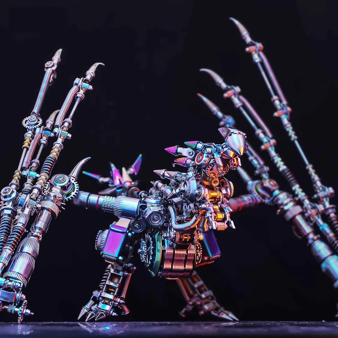 3D three-dimensional metal ass - đánh giá và giá Model Kit Dragon