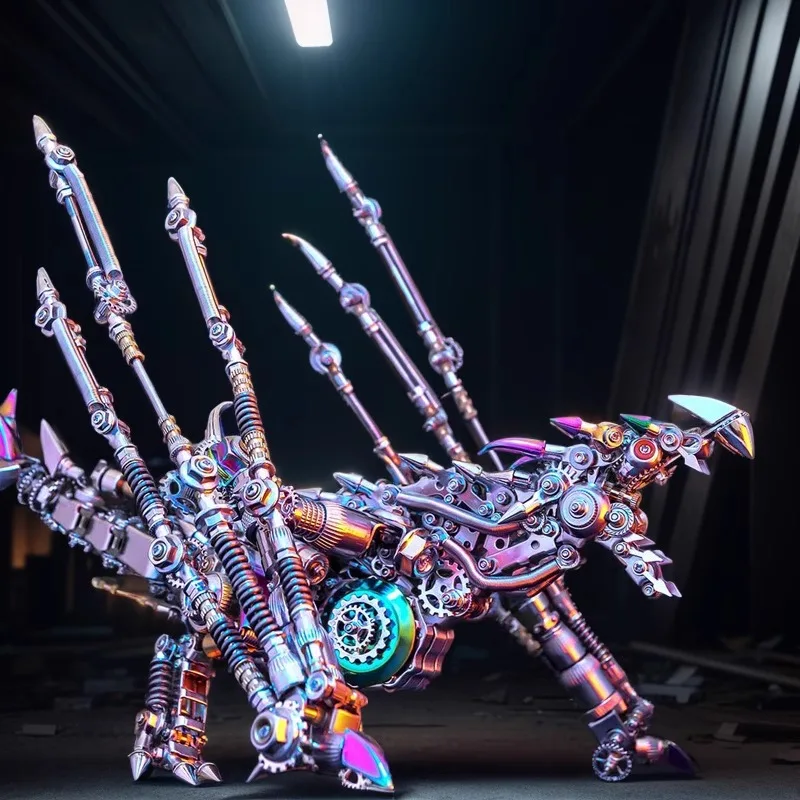 3D three-dimensional metal ass - đánh giá và giá Model Kit Dragon