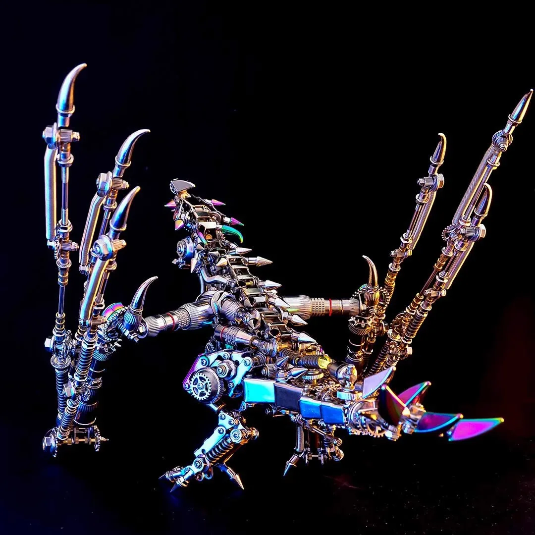 3D three-dimensional metal ass - đánh giá và giá Model Kit Dragon