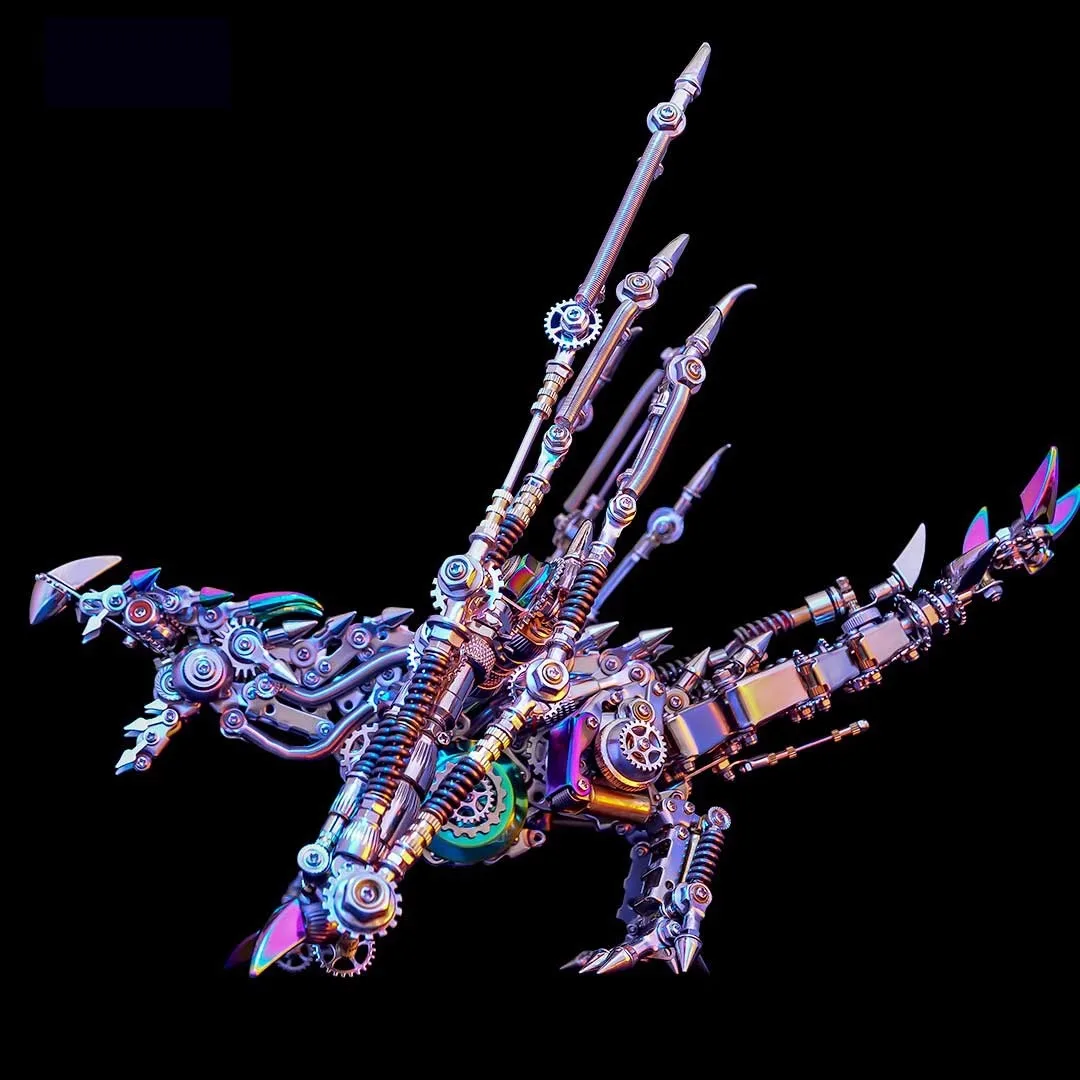 3D three-dimensional metal ass - đánh giá và giá Model Kit Dragon