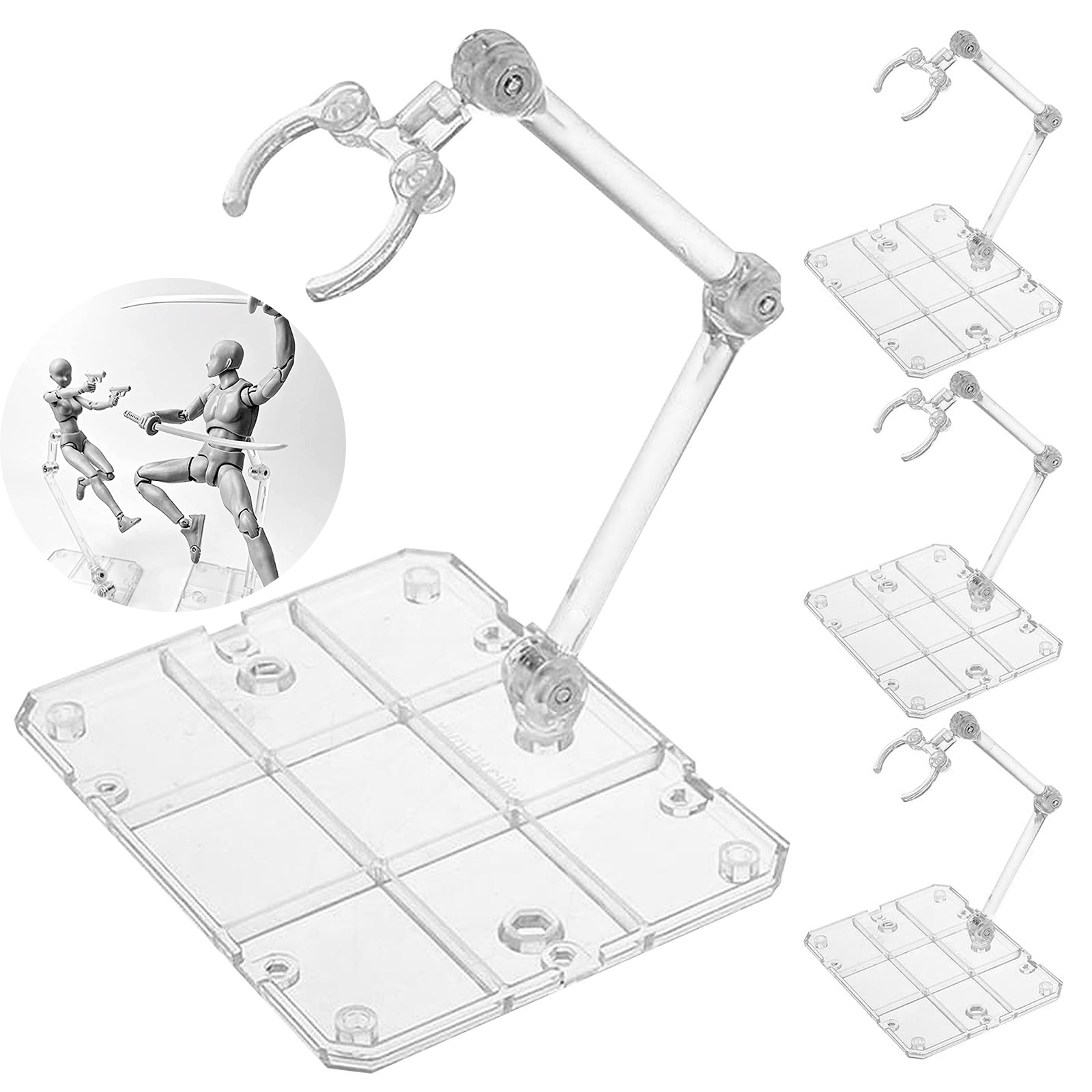 Clear Action Figure Stand,Asse - đánh giá và giá Model Kit Hg