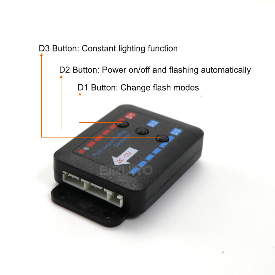4x 3 LED Grill Car LED Strobe  - đánh giá và giá Model Kit Led