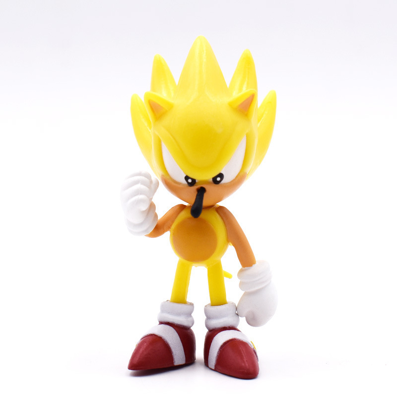 6Pieces/Set Sonic Action Figur - đánh giá và giá Model Kit Sonic