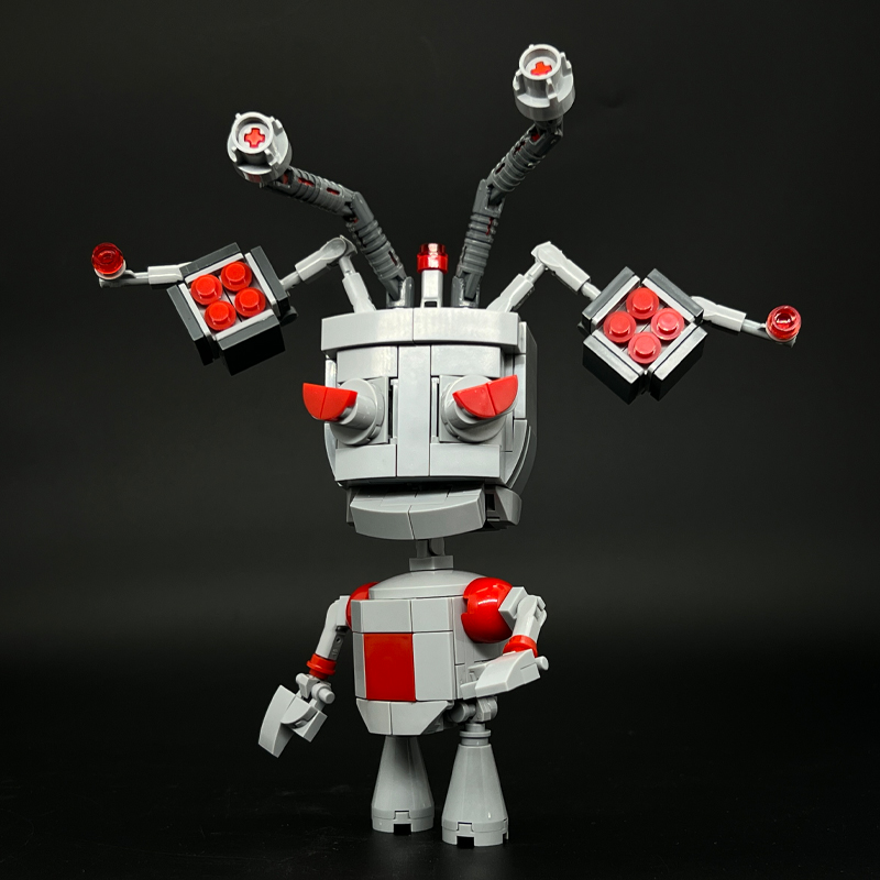 Alien Robot Dog Creative Model - đánh giá và giá Model Kit Chemistry